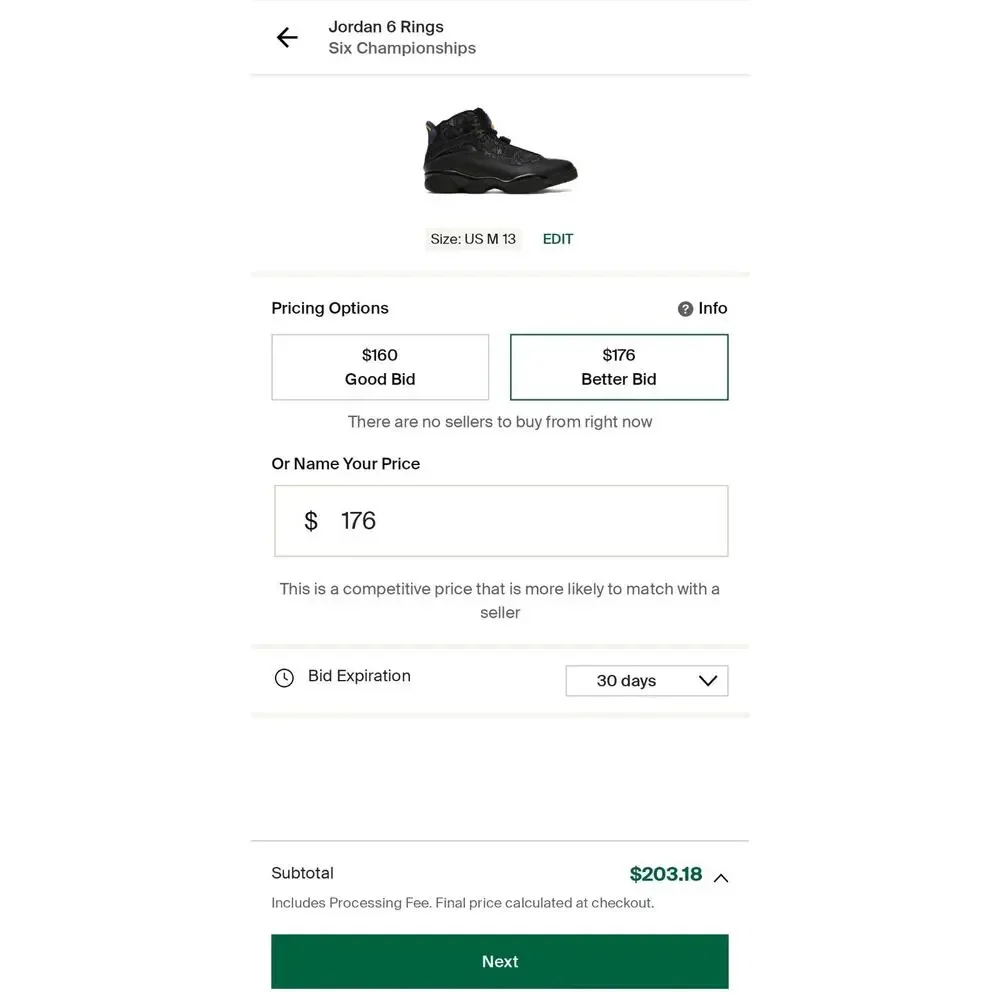 Size 13 - Vtg Jordan 6 Rings Six Championships - 322992-061 - RETAIL $205